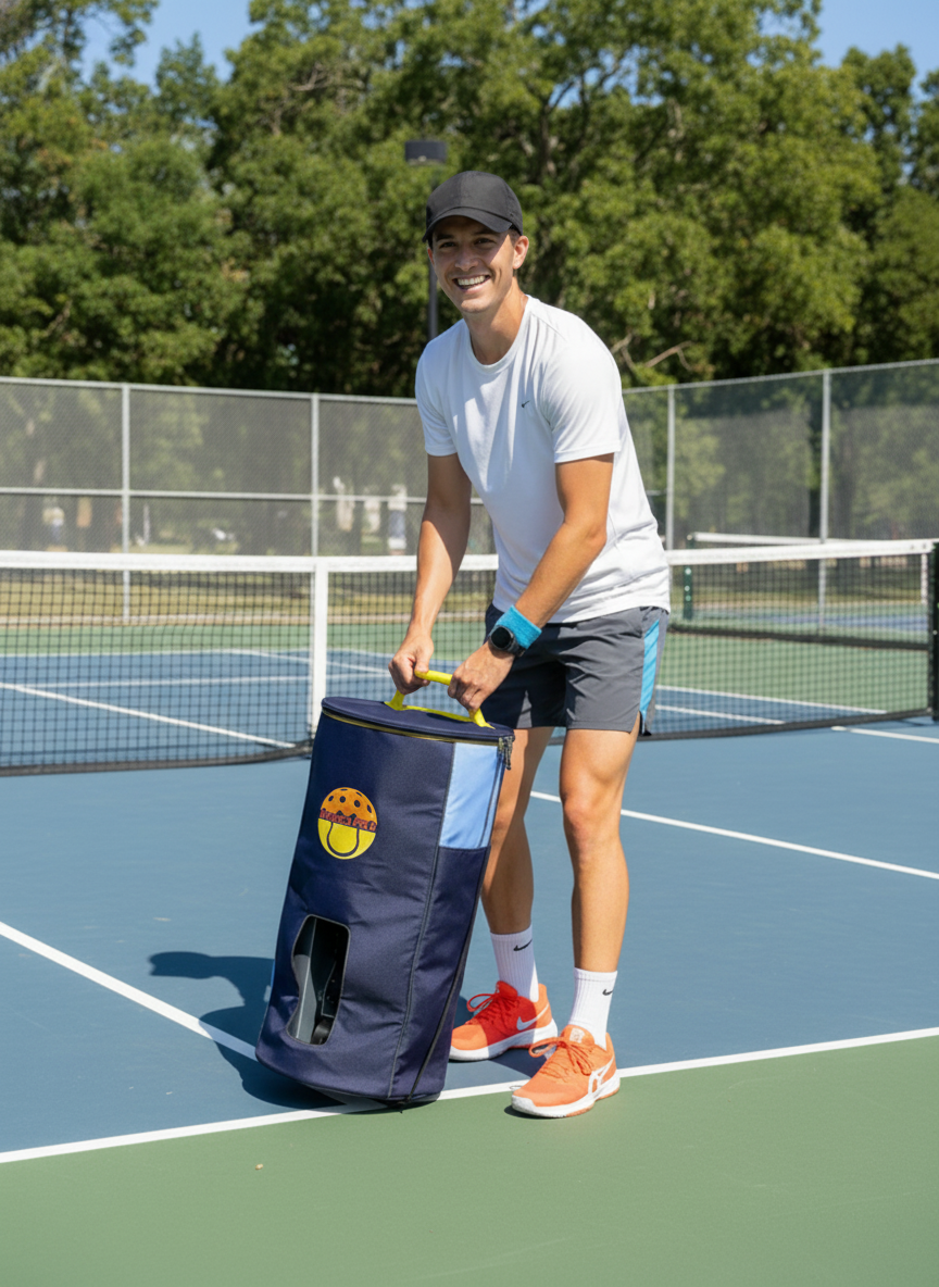 Arriving at the court with VersaPro